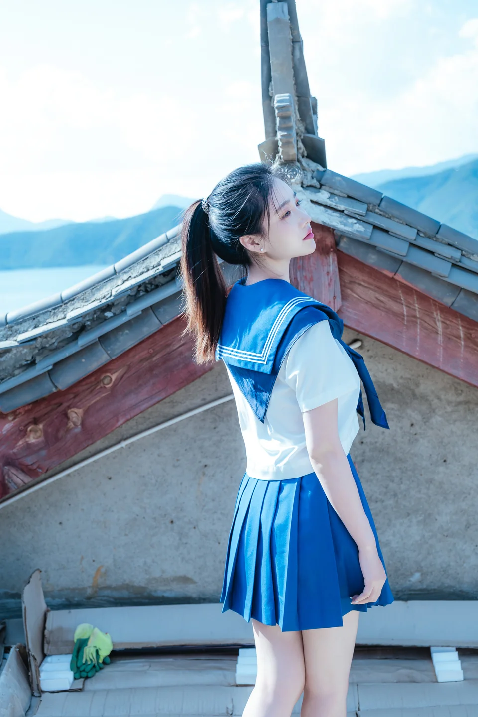 年年 - 泡沫之夏JK [78P-385MB] tg@simisebaisi 【丝足阁】044.webp